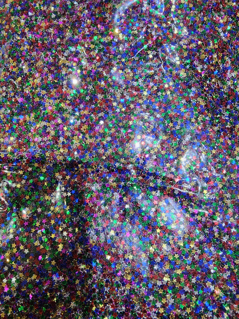 500g Bulk Pack Star Shape Glitters